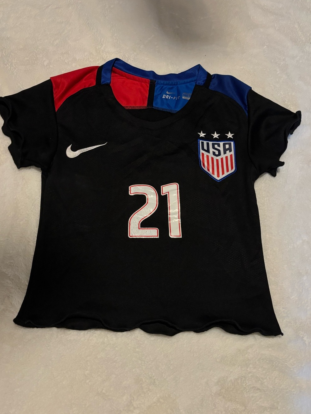Vintage Soccer Baby Tee